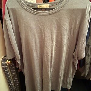 Slate Gray Short Sleeve Top by [Brand]